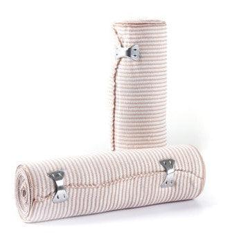 Elastic Tensor Wrap Bandage, 6" x 5 YD - First Aid Plus