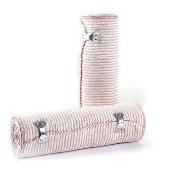 Elastic Tensor Wrap Bandage, 6" x 5 YD - First Aid Plus 