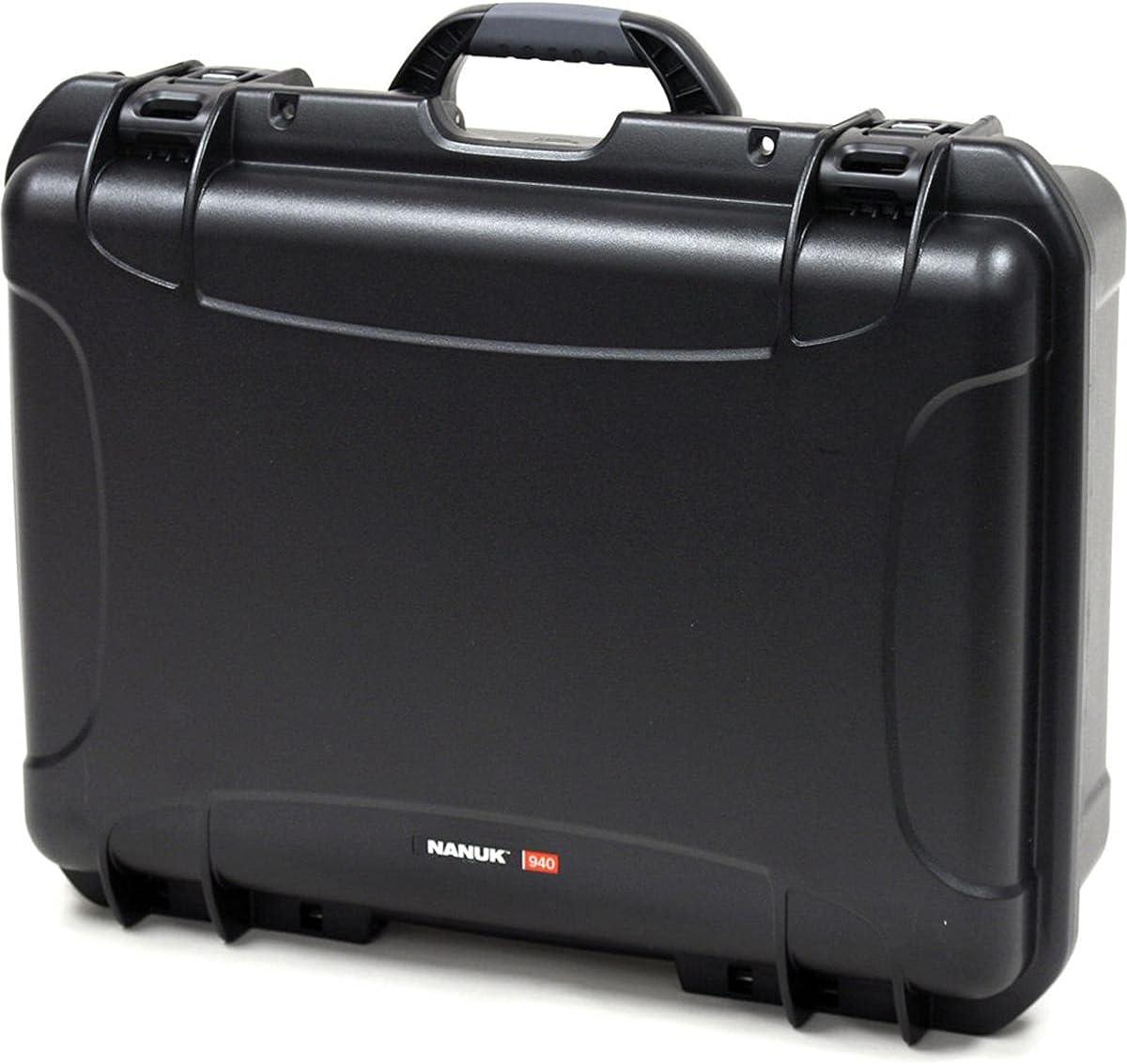 NANUK 940 EMS Waterproof and Durable Case with Lid Organizer and Padded Divider