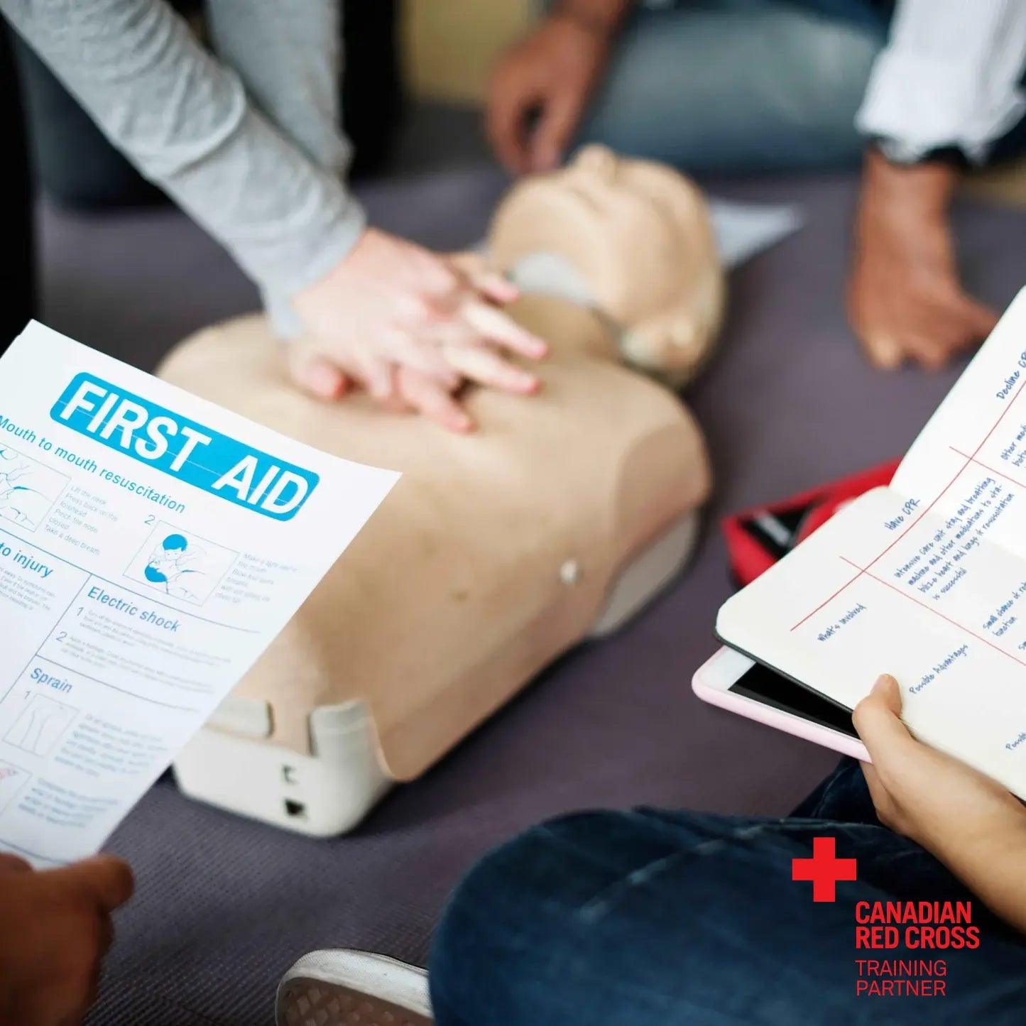Standard First Aid (SFA) Course by the Canadian Red Cross