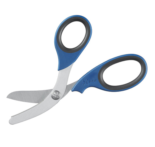 XSHEAR Heavy Duty Trauma Shears with Stainless Steel Uncoated Blades, 7.5" - First Aid Plus