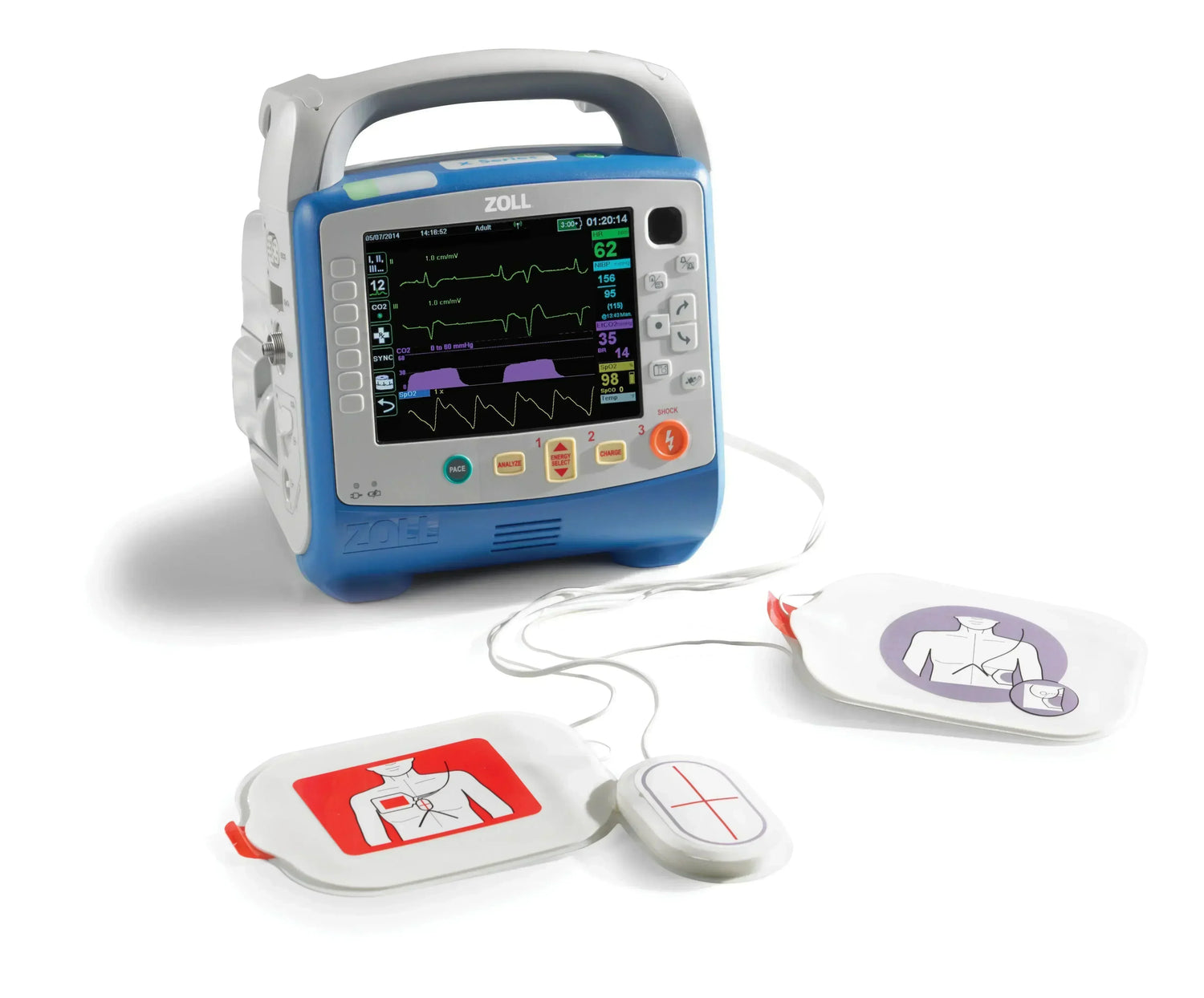 ZOLL X Series Monitor/Defibrillator for EMS | First Aid Plus | First ...