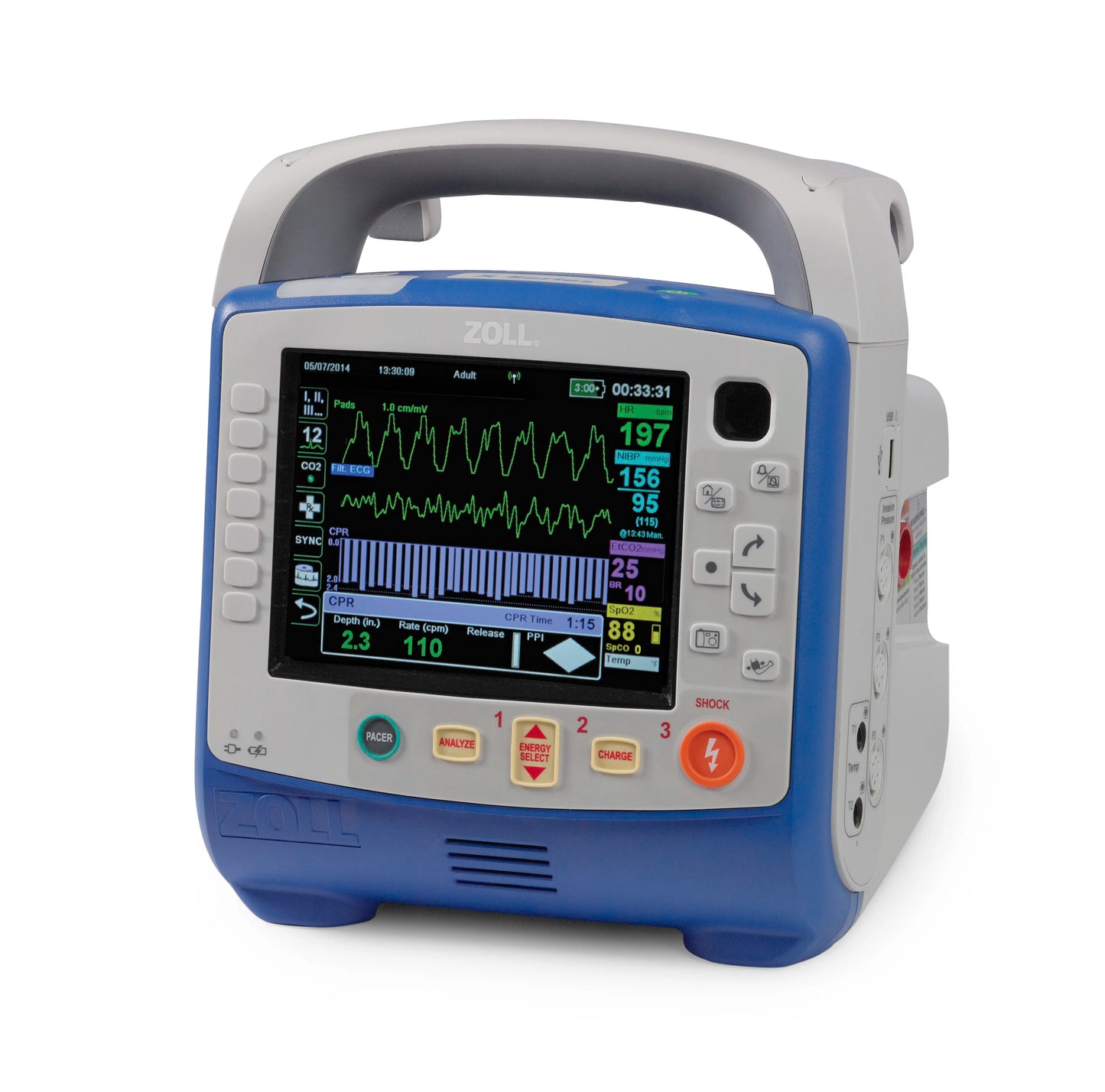 ZOLL X Series Monitor/Defibrillator for EMS - First Aid Plus 