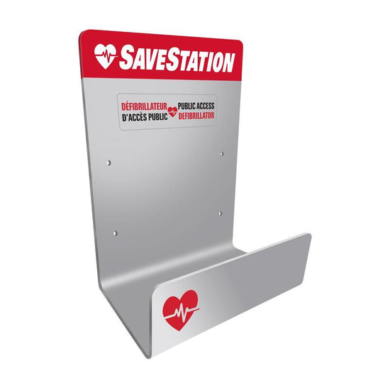 AED Station Bracket - First Aid Plus 