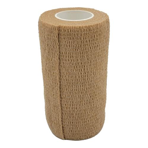 Cohesive Bandage, 4" x 5 YD, Self-Adhering Wrap Bandage - First Aid Plus