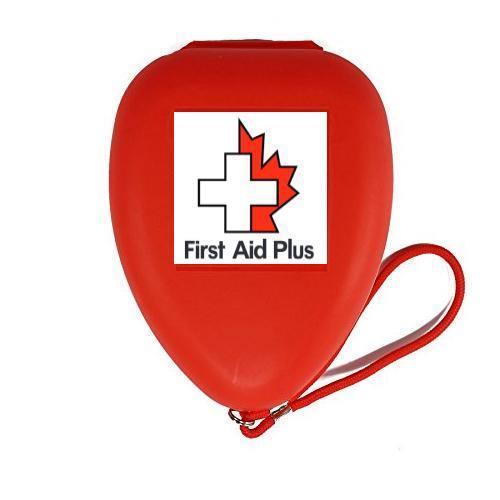 CPR Pocket Mask in Clamshell with Gloves | First Aid Plus