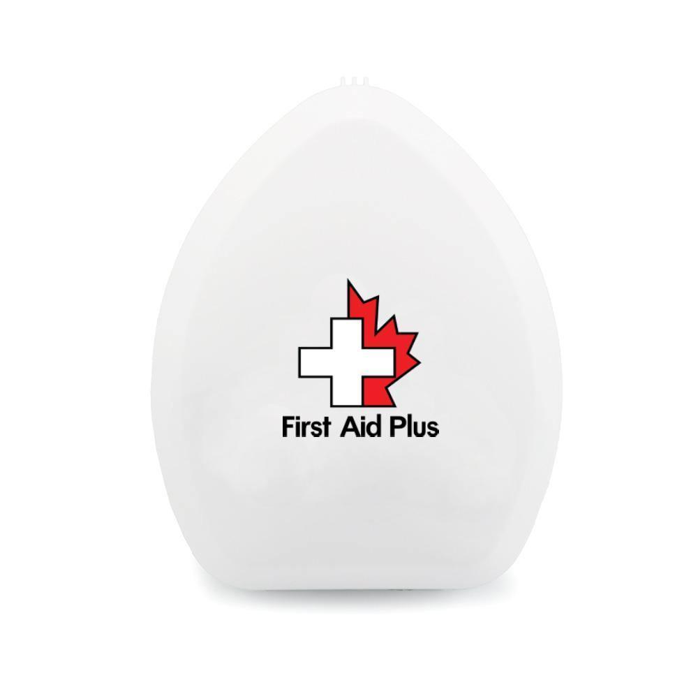 CPR Pocket Mask in Clamshell with Gloves | First Aid Plus