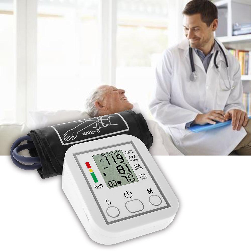 Digital Blood Pressure Kit, Digital Aneroid Sphygmomanometer - First Aid Plus 