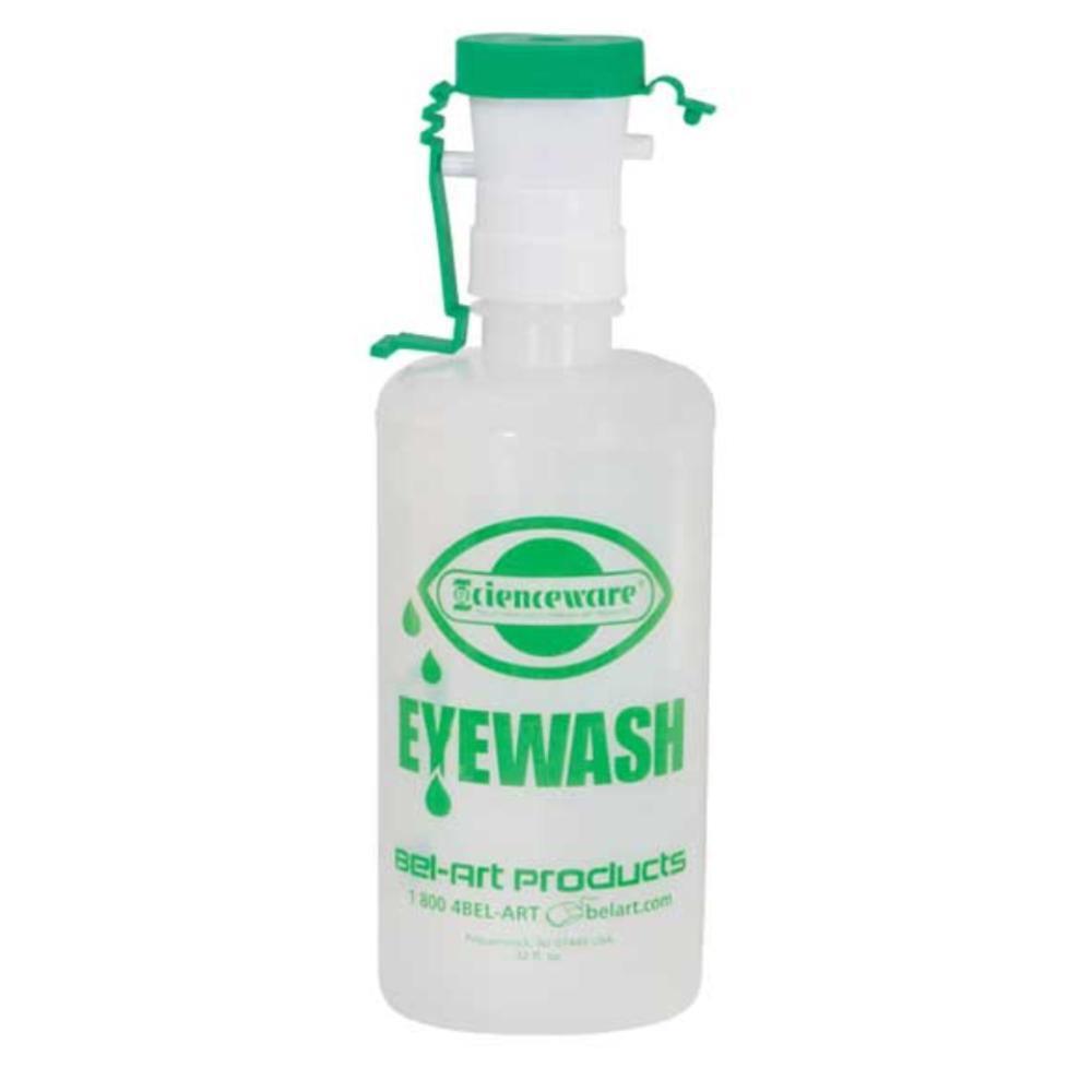 Empty Emergency Eyewash Bottle