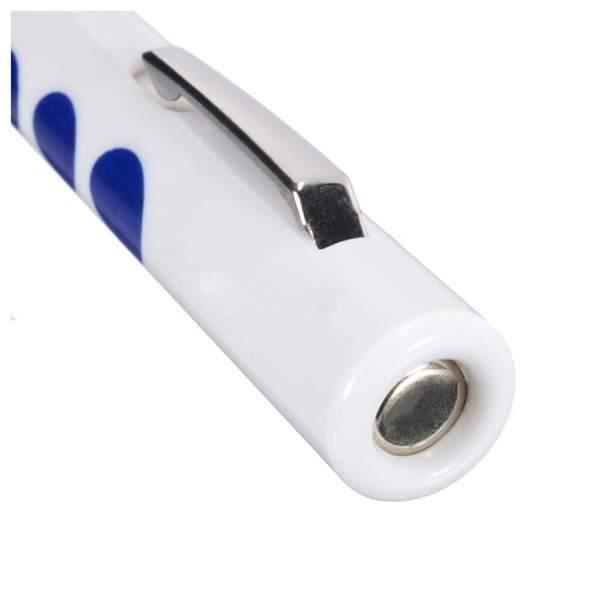 LED Torch Paramedic Pen Light Disposable with Pupil Gauge - FirstAidPlus
