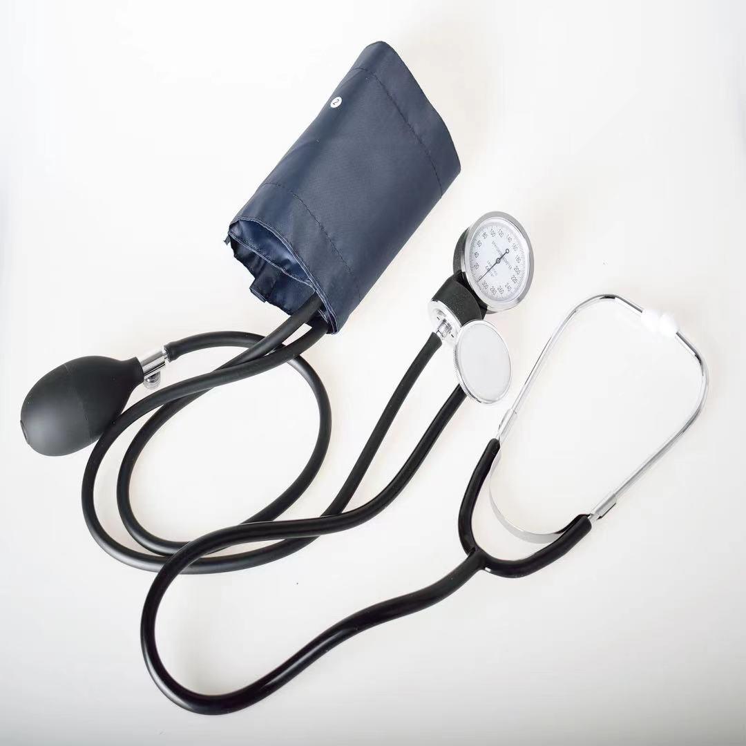Manual Blood Pressure Kit, Manual Aneroid Sphygmomanometer - First Aid Plus 