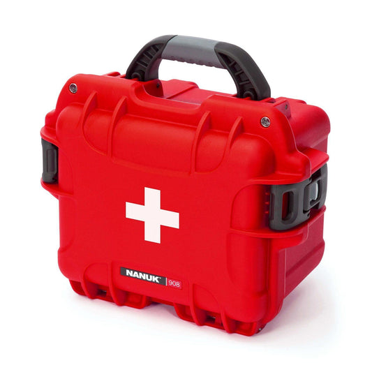 NANUK 908 First Aid Waterproof and Durable Case - FirstAidPlus