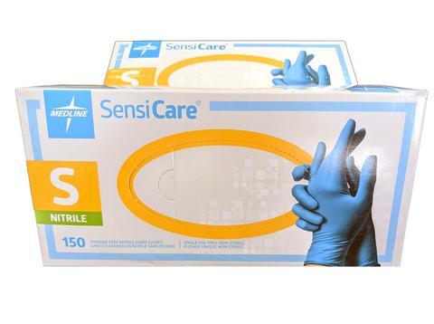 Nitrile Gloves (150/box) Sensi Care Powder-Free, Latex-Free - FirstAidPlus