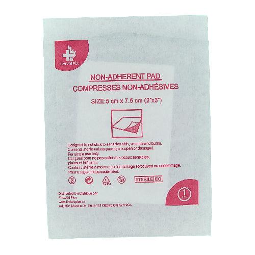 Non-Adherent Dressing, 2" x 3", Non-Adherent Pad, Sterile - First Aid Plus 