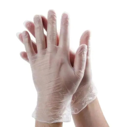 Vinyl Exam Gloves, Size Large, Pair - First Aid Plus